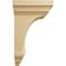 Ekena Millwork 5"W x 5 3/4"D x 10"H Medium Jefferson Wood Corbel, Alder CORW05X05X10JEAL - alternate 3